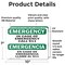 Signmission Safety Culture Sign, 10 in Width, Vinyl Decal, Rectangle, Bilingual OS-2PACK-EM-D-710-L-10337 - alternate 3